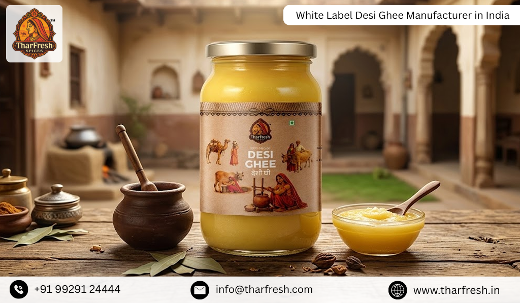 White Label Desi Ghee Manufacturer in India